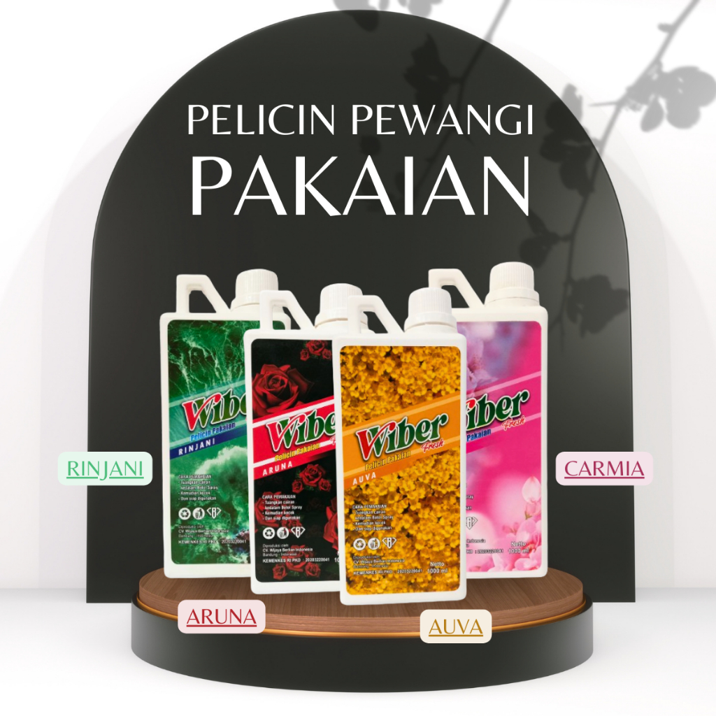 Pelicin Pewangi Pakaian PREMIUM 1L kotak Wiber Fresh