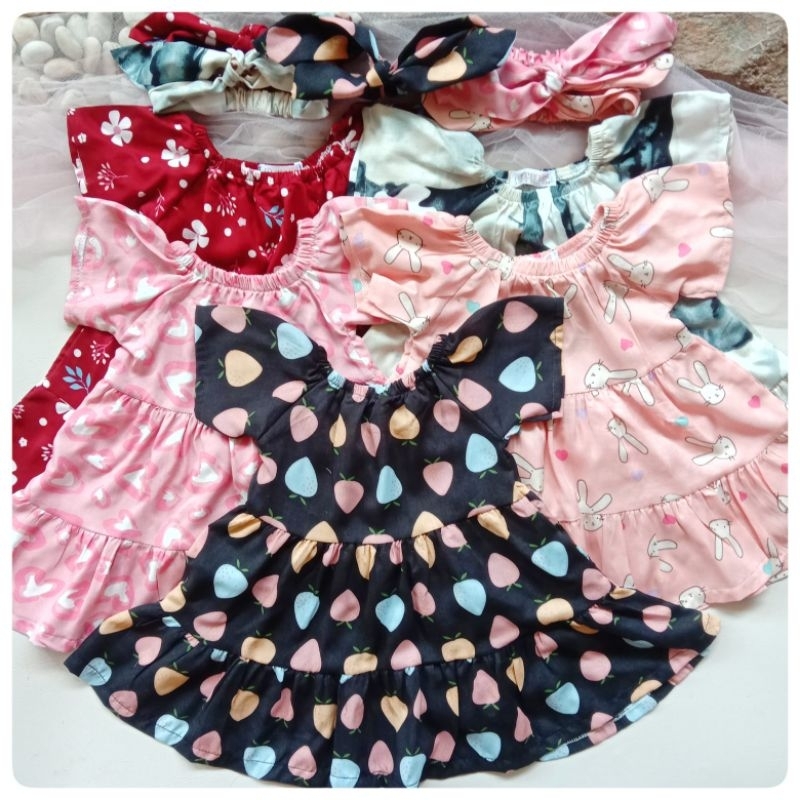 Dress bayi umpak/ dress baby umpak beuzee