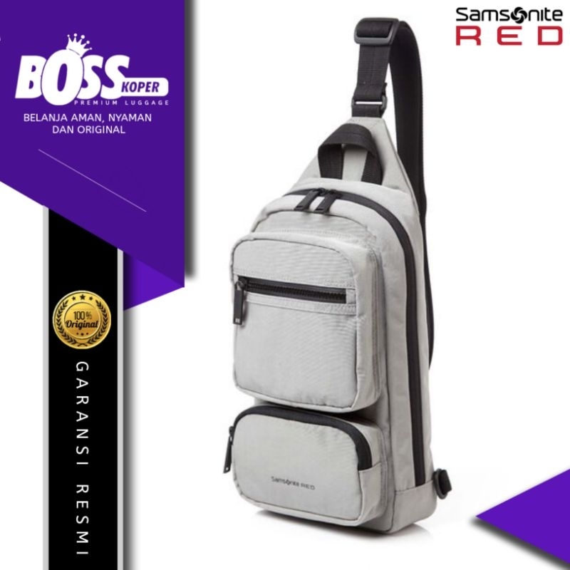 Tas Sling Pack SAMSONITE RED Sling Bag/Selempang Original