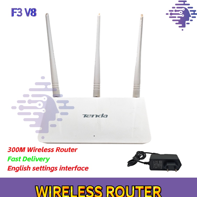 ART D39U ROUTER BEKAS TENDA F3 V6V8 SUPPORT REPEATERSTATICREMOTE PPPOEWISP