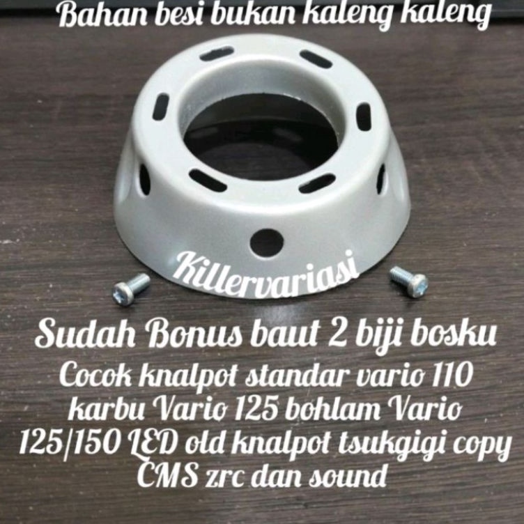 Gd corong knalpot end Muffler moncong knalpot standar Mio Mio soul lama Mio j Mio soul GT Mio GT Mio