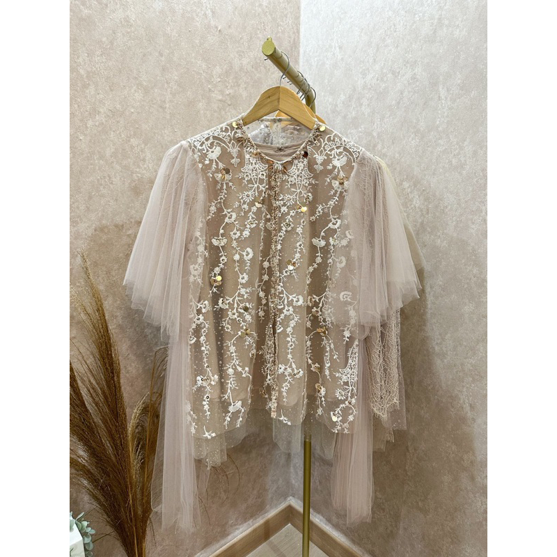 Sewa Faramour Dress in Nude White