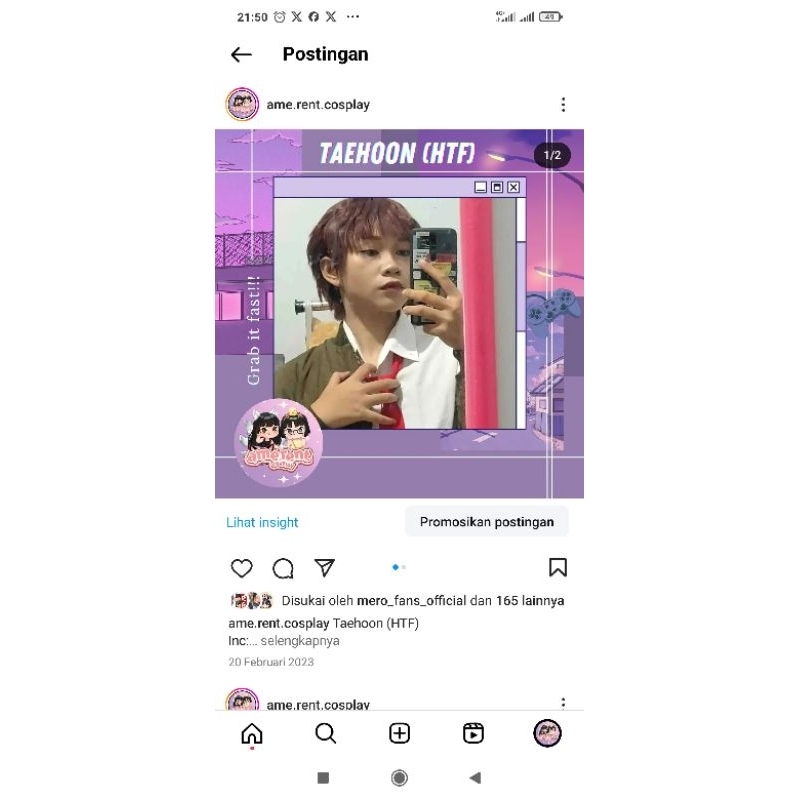 wts cosplay htf (how to fight) taehoon dan gaeul