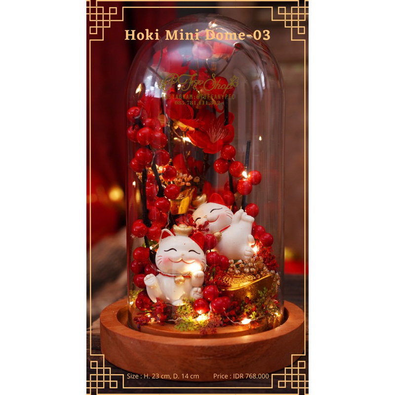 

READY CNY MINI SMALL GLASS DOME IMLEK HADIAH KADO HAMPERS SINCIA LAMPU PAJANGAN TAHUN RABBIT UNIK FREE LED LAMP DEKORASI RUMAH LUCU