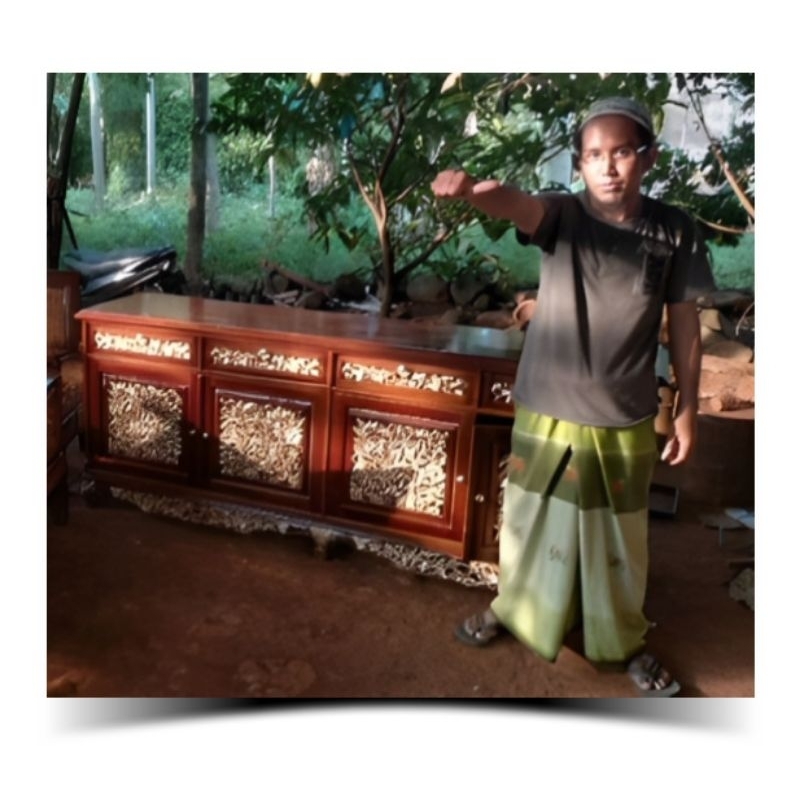 BIFET PALEMBANG MEJA TV JATI