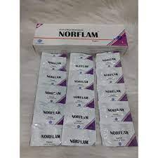 NORFLAM TABLET PER STRIP