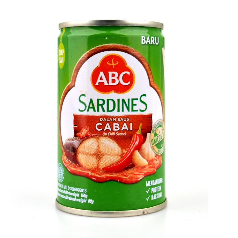 

ABC SARDINES DALAM SAUS CABAI 155G