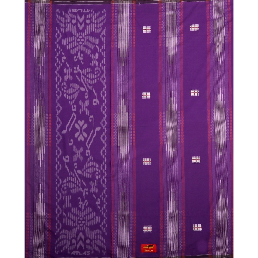 Sarung ATLAS Premium 790 Songket Special Ungu 03