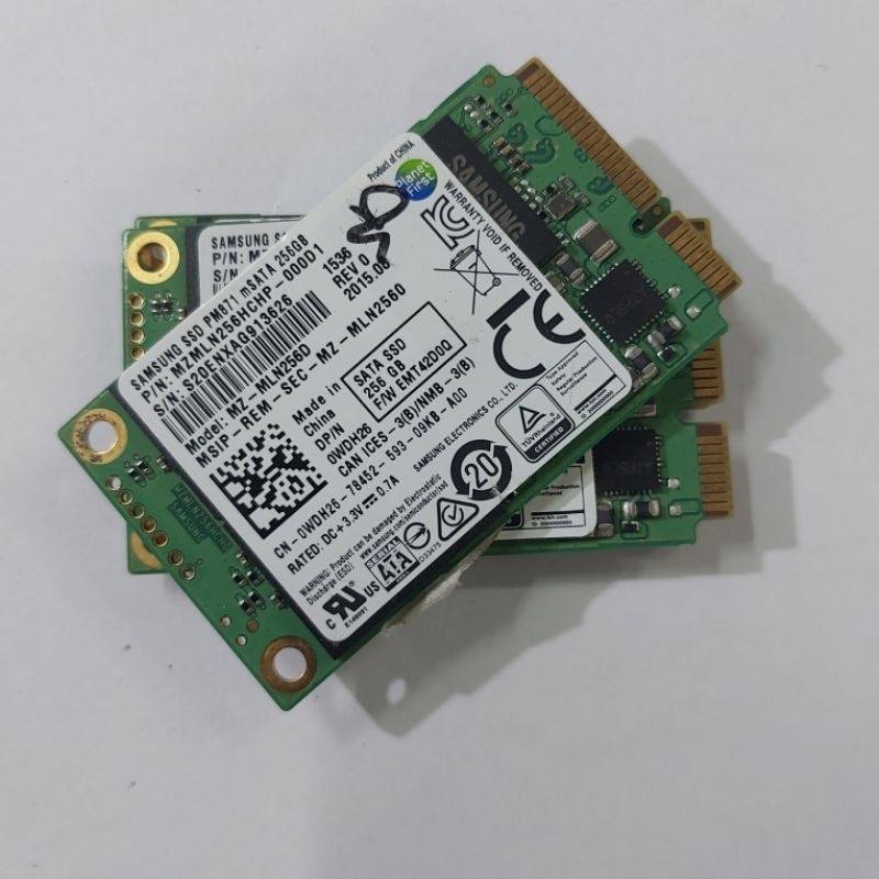 SSD Samsung Msata 256GB Second ORI
