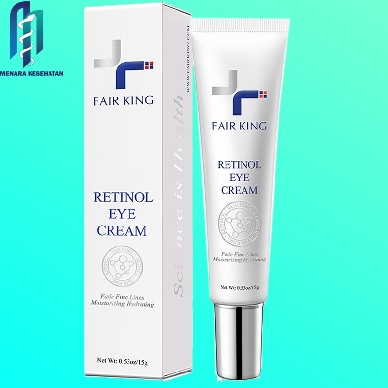 Fair King Retinol Eye Cream Fade Fine Lines Moisturizing Hydrating Memudarkan Garis Halus dan Melemb