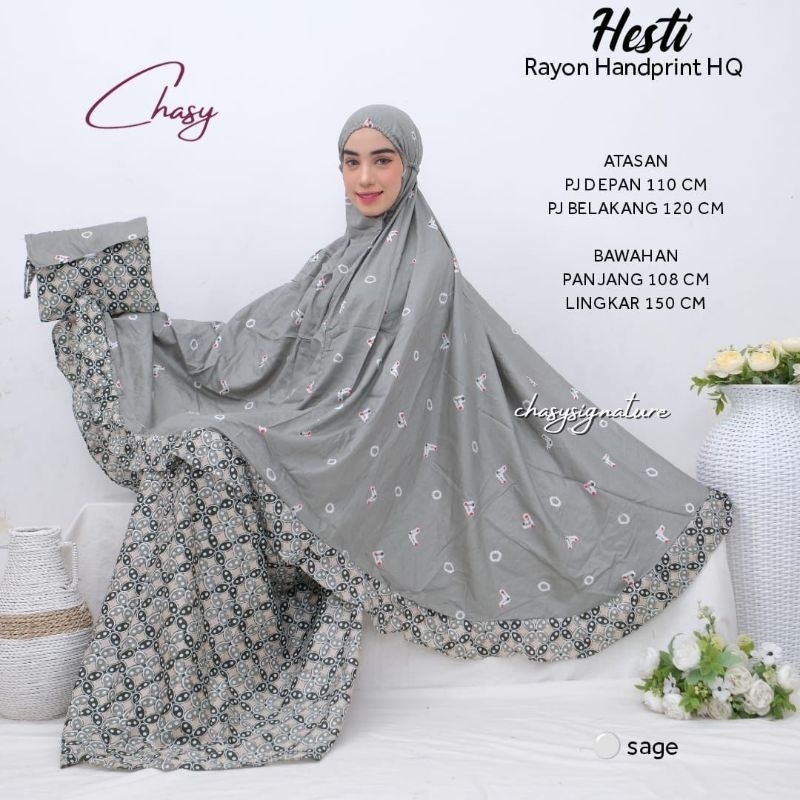 HESTI/MUKENA//PERLENGKAPAN SHOLAT