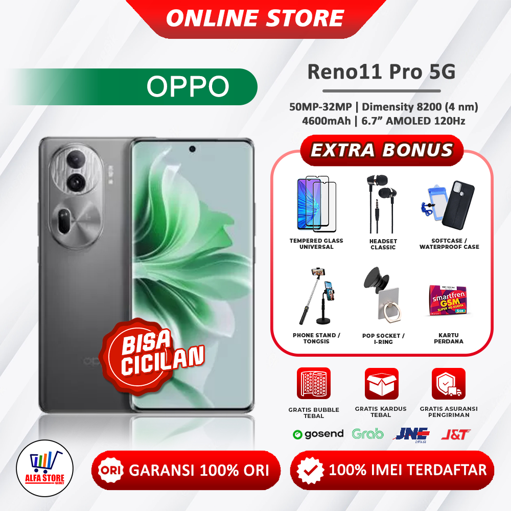 Oppo reno11pro 5G 8/256Gb 12/512Gb reno 11pro oppo reno 11 garansi resmi