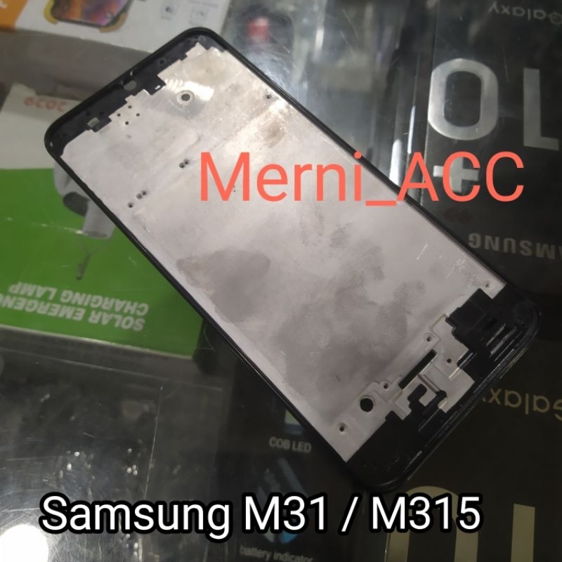 Frame Tulang Tengah Samsung M31/ M315 Midle Frame tulang lcd tatakan mesin