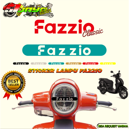 Sticker Stiker Lampu FAZZIO / FAZZIO / Stiker  FAZZIO / Lampu FAZZIO