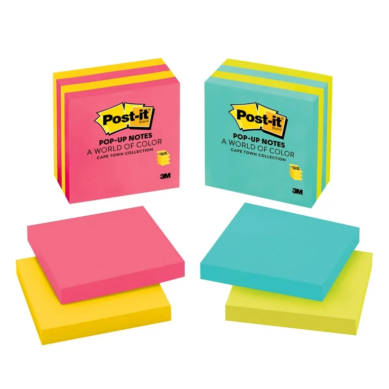 

Post it / pop-up notes Warna warni R330-12AN 3M (1 pak / 12 pad) RB9