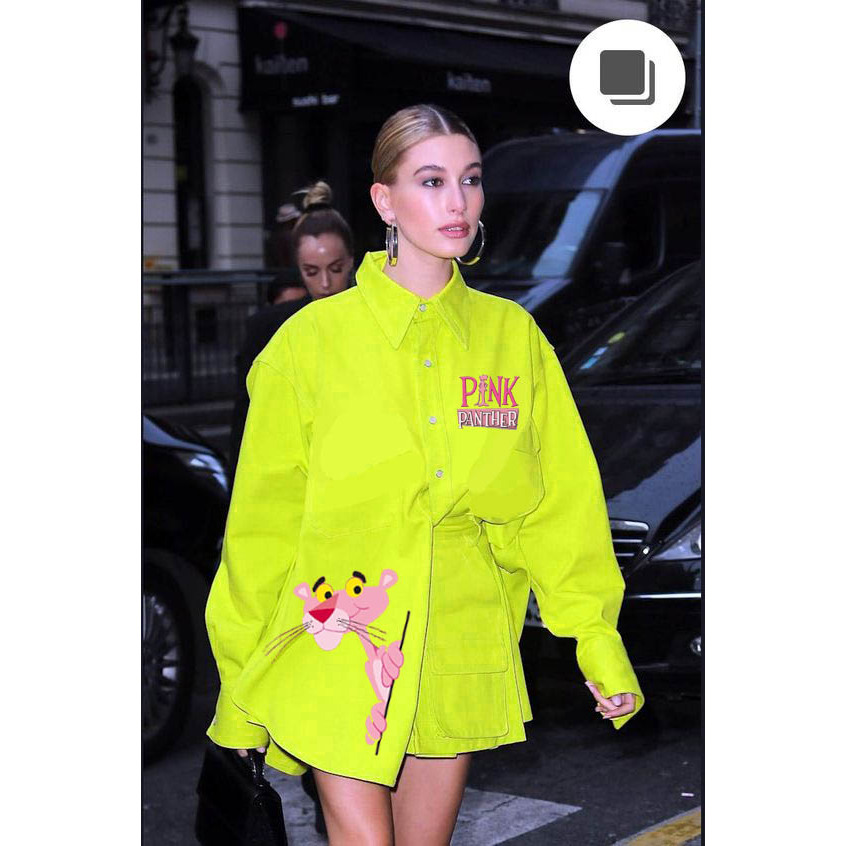 JJ CLOTHS - KEMEJA WANITA PINK PANTHER / ATASAN WANITA