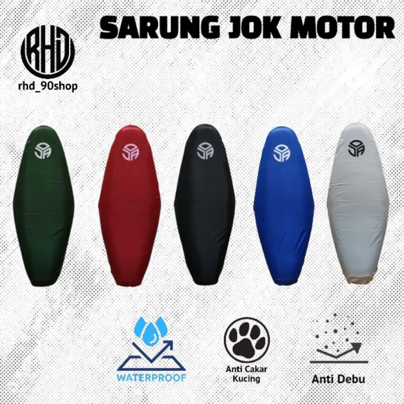 Sarung jok motor - Vario. Beat. Nmax. Pcx. Mio. Aerox. Anti cakar kucing