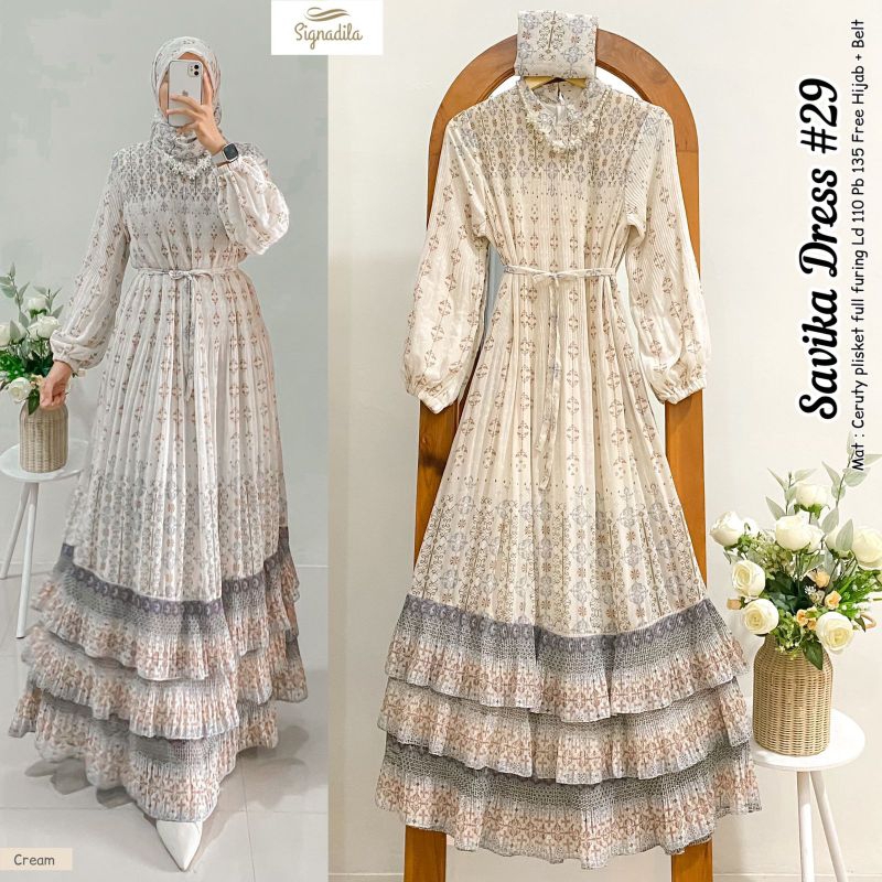 BAJU SAVIKA DRESS #29  BY SIGNADILA