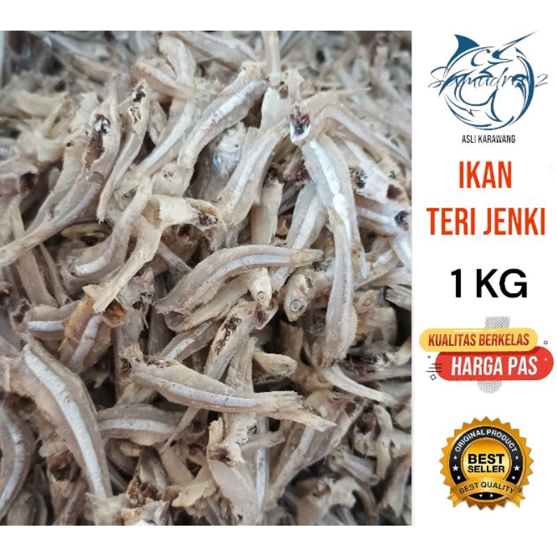 

Ikan Asin Teri Jenki Asin Murah - 1kg