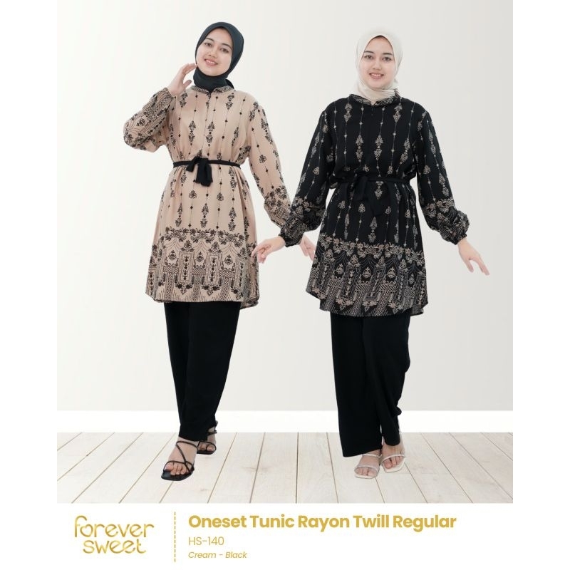 FOREVER SWEET ONE SET TUNIK RAYON PREMIUM