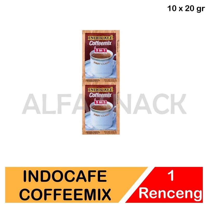 

IndoCafe Coffee Mix 1 Renceng ( 10 x 20 gram )