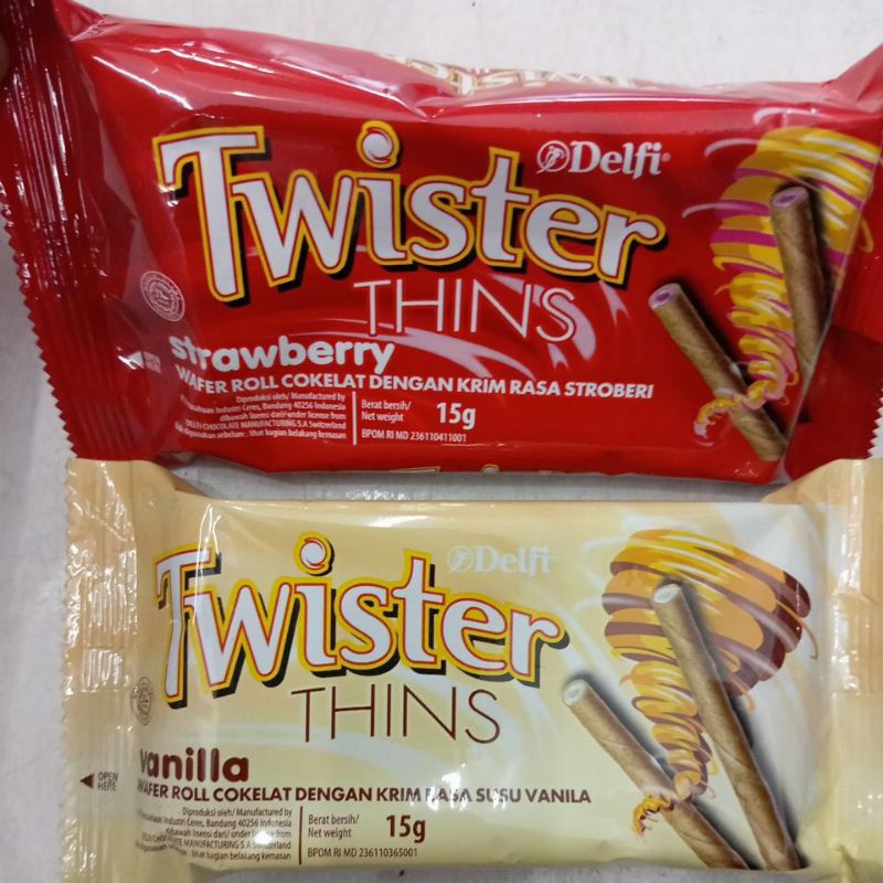 

Delfi Twister Thins 15gr vanila, strawberry, coklat