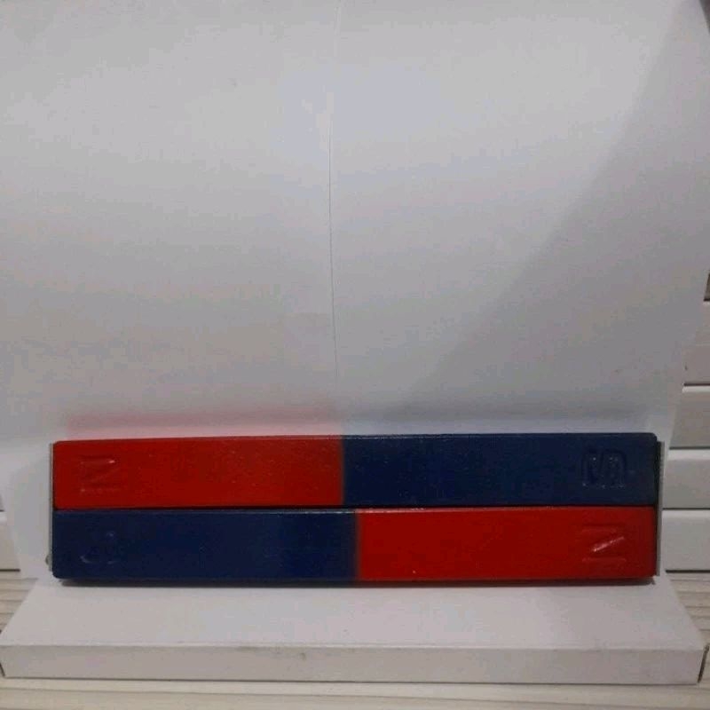 Magnet Batang Panjang 17cm 2pc | Magnet Praktikum