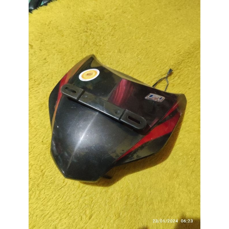 dasi tebeng tameng depan supra x125 x 125 helm in original ori asli second mulus