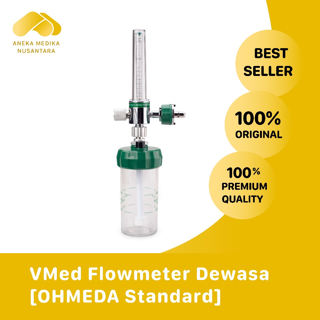 VMed Flowmeter Dewasa [OHMEDA Standard]