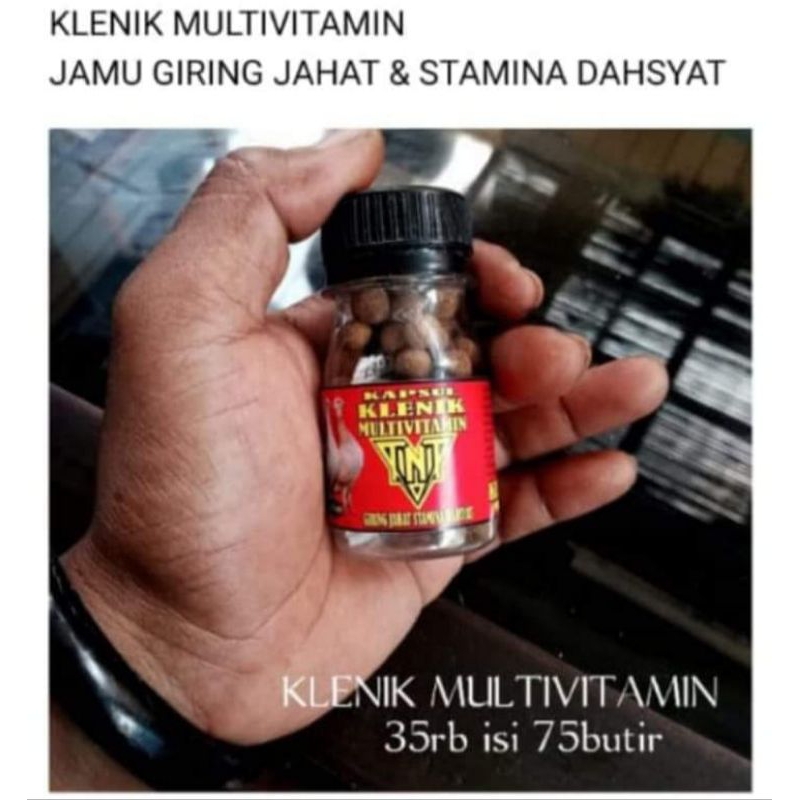 Klenik jamu multivitamin