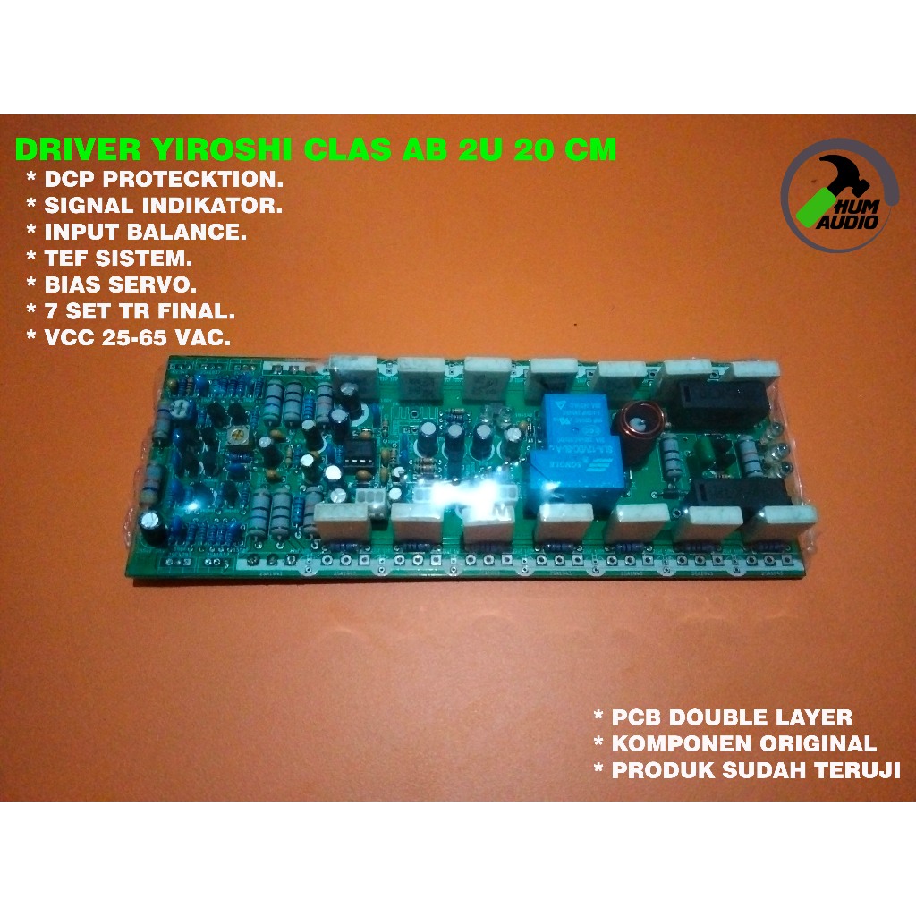 YIROSHI BUILT UP 2U 20 CM.