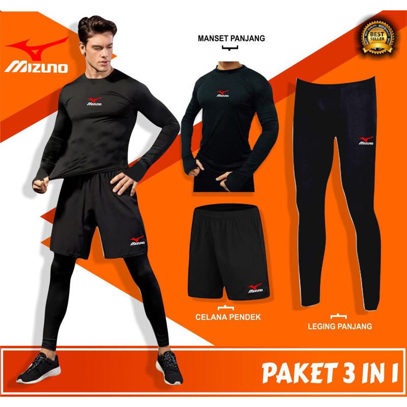 Setelan Jersey voli manset panjang pria wanita voli Longpant celana lotto olahraga voli