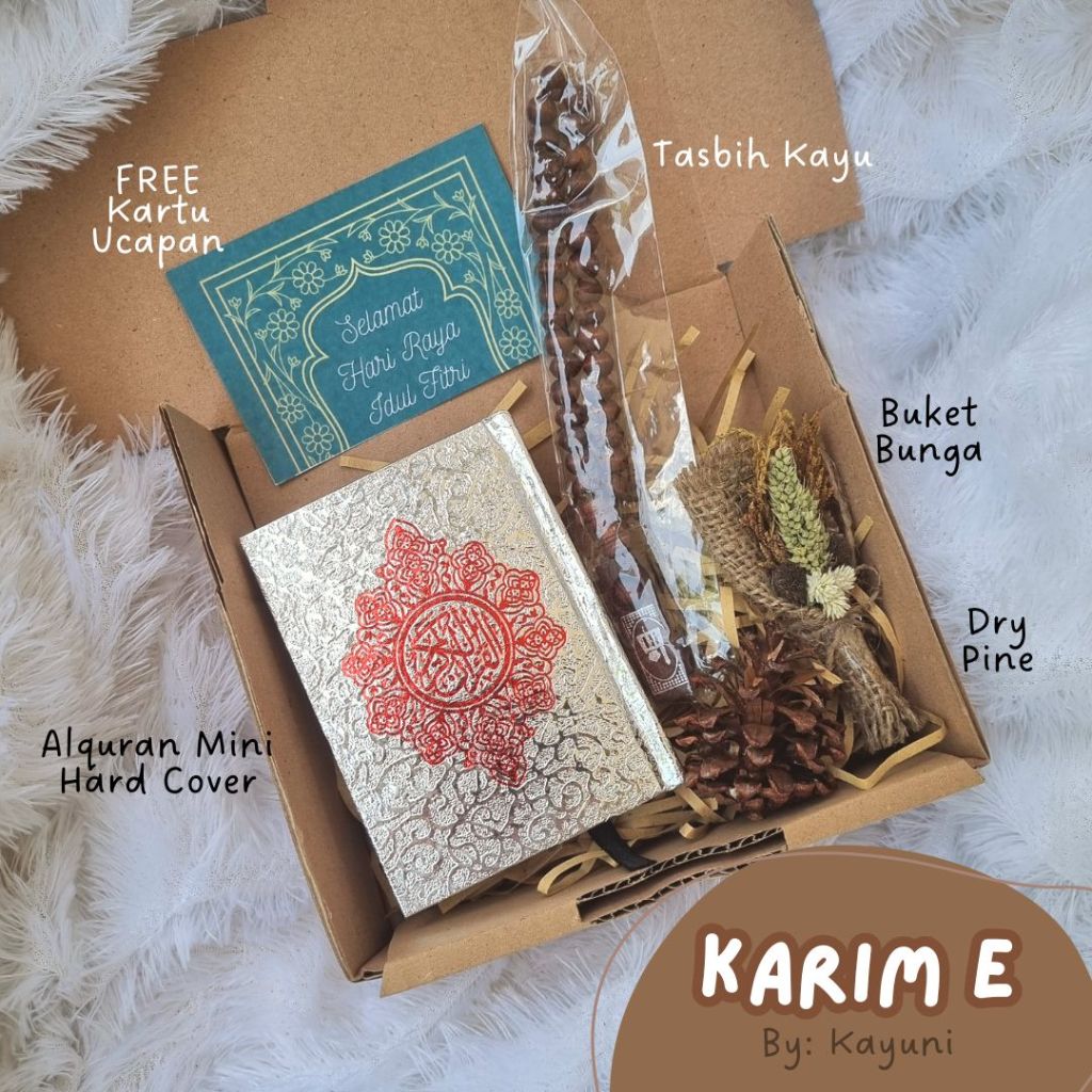 

Karim E Hampers / Hampers Souvenir Tahlilan Suvenir Pengajian Oleh Oleh Umroh / Hadiah Ulang Tahun / Suvenir Haji Hadiah Kelulusan Kado Ulang Tahun Souvenir Pernikahan