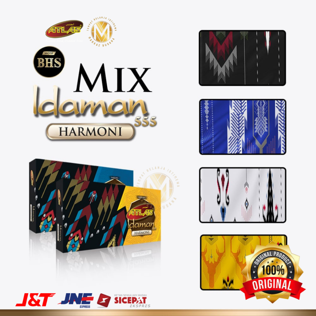 Sarung ATLAS Idaman 555 Harmoni