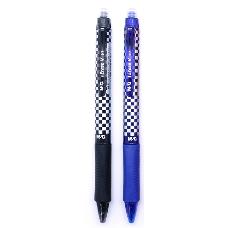 

Pulpen M&G Retractable Eraseable Gel Pen 0.7mm AKPH3271 Rubber Grip Original