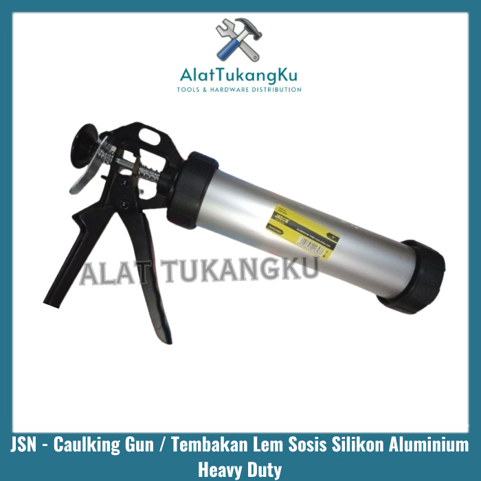 JASON Caulking Gun Tembakan Pistol Lem Sosis Kaca Keramik Kayu serbaguna Jason 9" Sealant Silicone