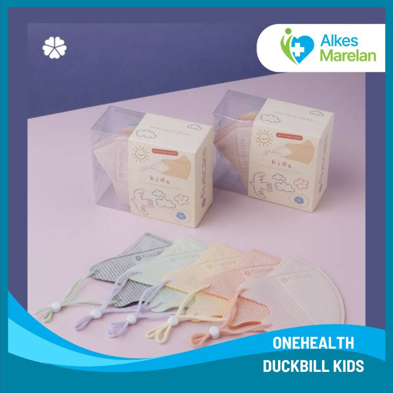 FIVECARE - Masker Duckbill Surgical Mask 4 Ply Kids isi 20 Pcs