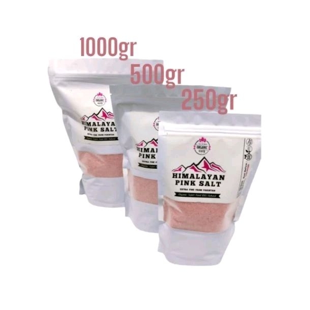 

Garam Himalaya Pink Salt Organic//Original Premium 1 Kg NON GMO