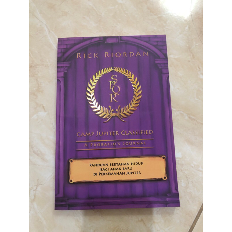 preloved | camp jupiter classified: a probatio’s journal – rick riordan
