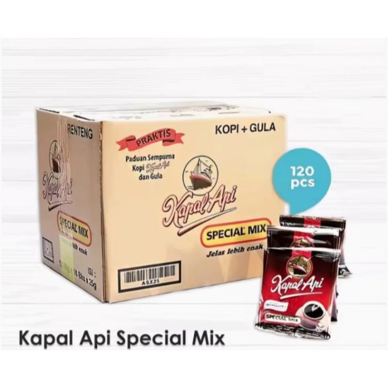 

Kapal api spesial mix 23g 1dus isi120 saset