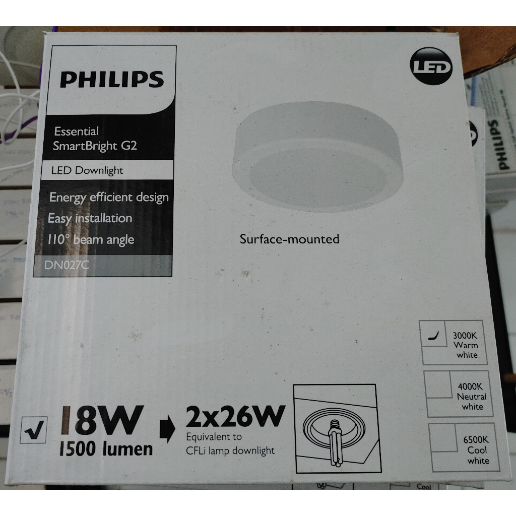 Downlight Philips DN027C LED15/WW