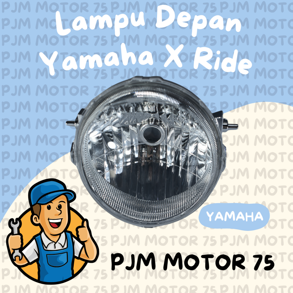Lampu Depan / Reflektor Sepeda Motor X Ride