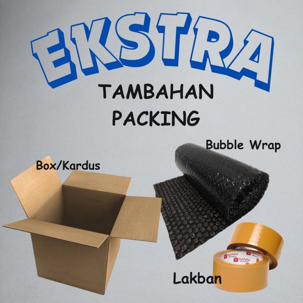 

PACKING BUBBLE WRAP DAN KARDUS\BOX AGAR AMAN (UNTUK PACKING LEBIH AMAN)
