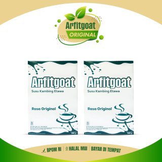 

Arfitgoat Original Susu Kambing Etawa BPOM [2 Box]
