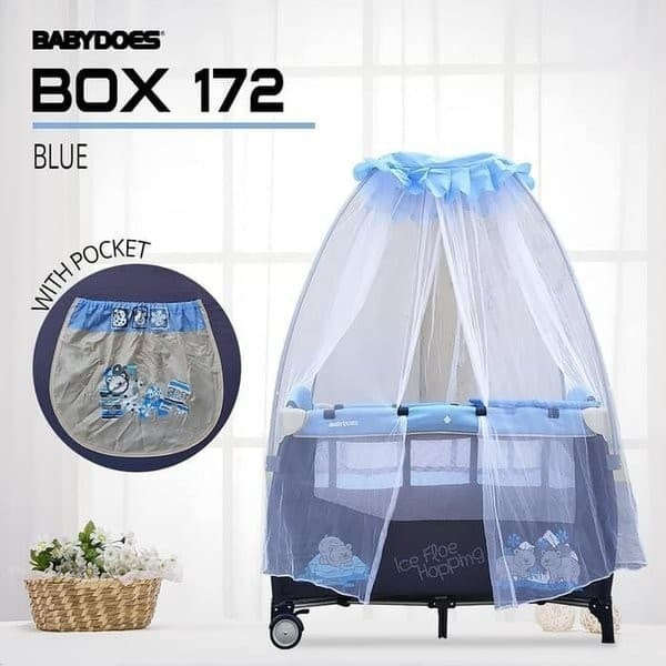 Box  BabyDoes 1721 Ranjang Bayi / Tempat Tidur Bayi / Keranjang Tidur Bayi