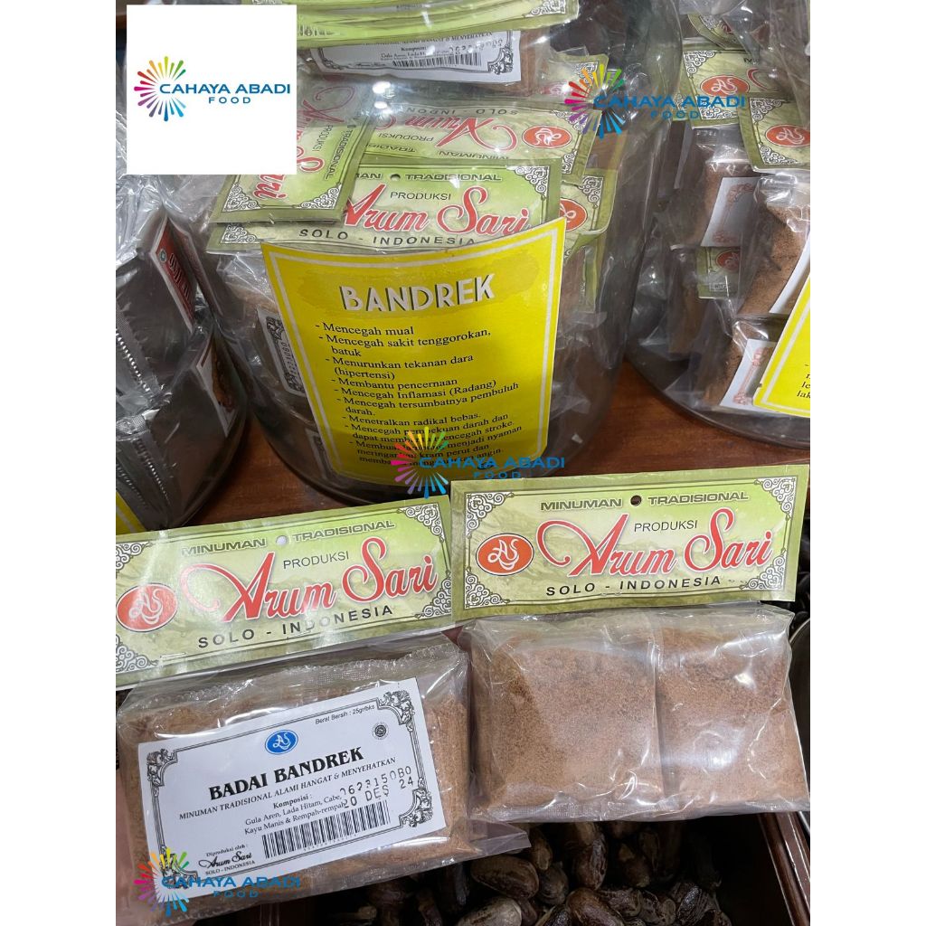 

Badai Bandrek Original Arum Sari Isi 10pcs