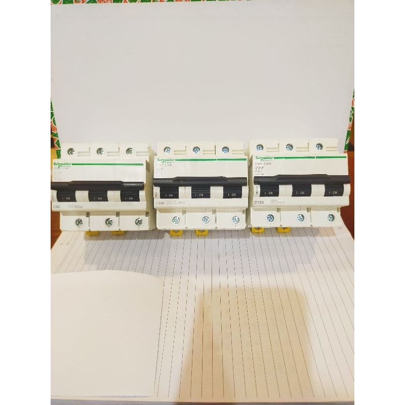 mcb schneider c120n 3p 80a 100a 125