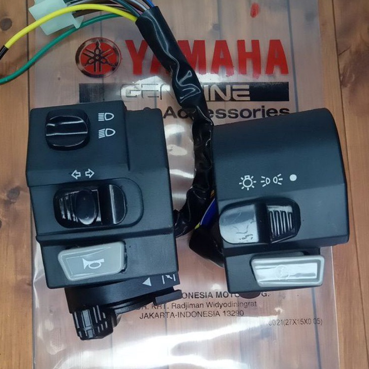 dk saklar holder kanan kiri motor yamaha vega r new