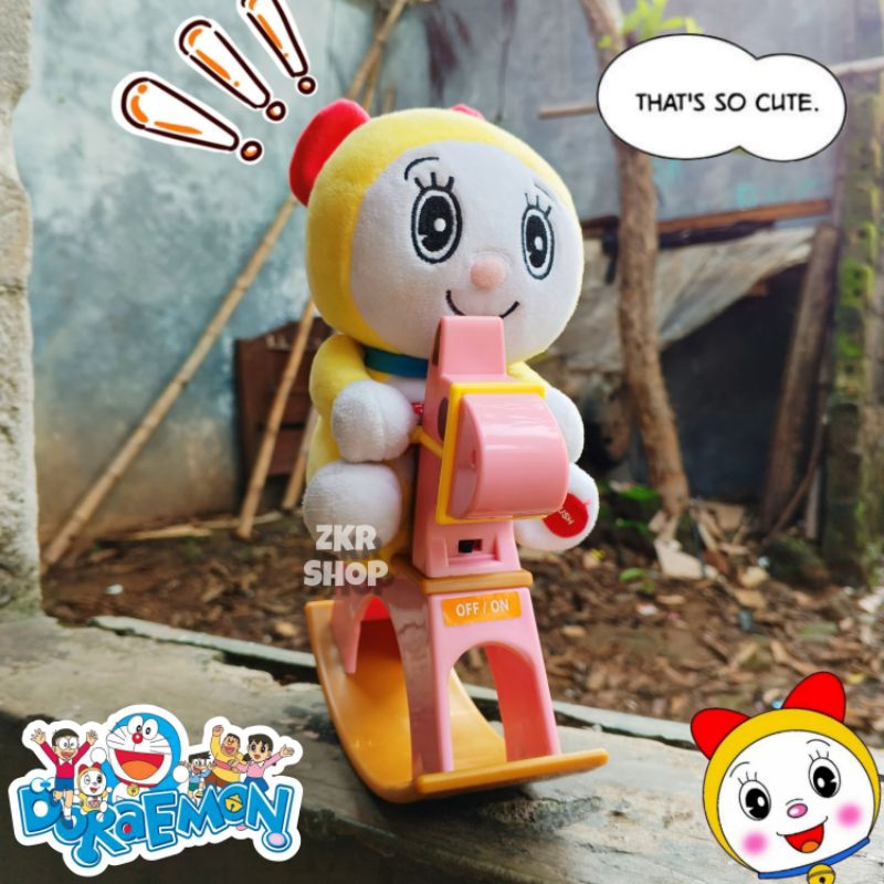 BONEKA ELEKTRIK DORAMI ORIGINAL (DORAEMON FUJIKO-PRO)