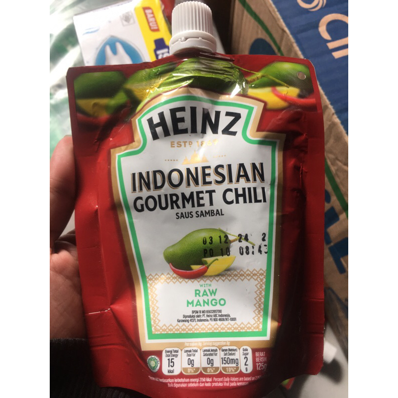 

Saos Sambal Heinz all Varian (Mangga)Pouch 125 gr